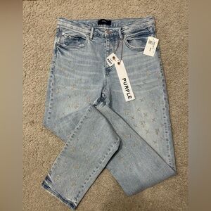 Purple Jeans Size 33